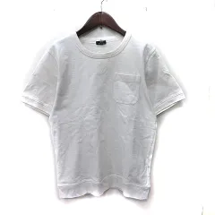 アーバンリサーチ URBAN RESEARCH ITEMS Tシャツ カットソー 半袖 38 M 白 オフホワイト /YI