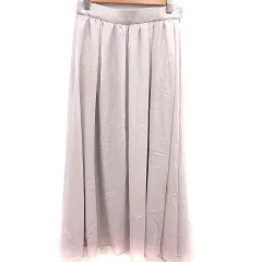 ロペピクニック ROPE Picnic スカート フレア マキシ 38 ピンクベージュ /RT