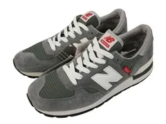 ニューバランス NEW BALANCE M990VS1 MADE IN USA 40周年記念 スウェード 28cm グレー スニーカー シューズ 靴