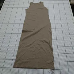 ◇ ⊂ ラジエム La-gemme ノースリーブロングワンピース ベージュ系 レディース E  【1511110034469】