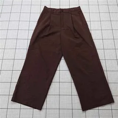 ◇ Θ モノマート MONO-MART ワイドパンツ ブラウン系 メンズ E  【1511110033622】