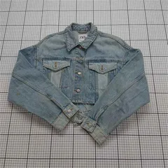 ◇ Θ ザラ ZARA 4365/072/406 デニムジャケット ライトブルー レディース E  【1511110035565】