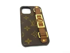 LOUIS VUITTON ルイヴィトン M69782 モノグラム バンパー ドーフィーヌ iPhone 12/12 Pro 対応 アイフォンケース ブラウン系 FS6630