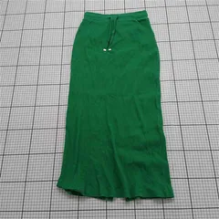 ◇ ⊂ チャオパニックティピー CIAOPANIC TYPY リブニットスカート グリーン S レディース E  【1511110037088】