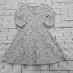 ◇ Θ ミッシュマッシュ MISCH MASCH レースワンピース ベルト付き グレー系 Mサイズ レディース E  【1511110036869】