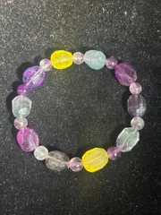 天然石ブレスレット - 多色