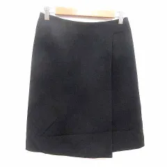 ロペピクニック ROPE Picnic タイトスカート ひざ丈 36 S 黒 ブラック /YK