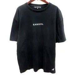 カンゴール KANGOL カットソー Uネック 半袖 M 黒 ブラック /RT