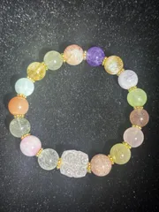 天然石ブレスレット - 多色