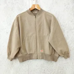 Java ジャバ Classical Elf クラシカルエルフ ブルゾン コラボ アウター ボリューム袖 オーバーサイズ ベージュ Sサイズ ◎、〇◇☆