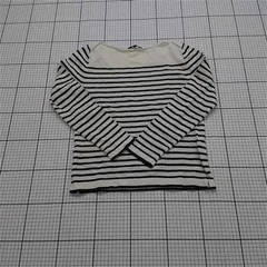 ◇ Θ マカフィー MACPHEE ボーダー長袖カットソー コットン レディース 2サイズ E  【1511120018138】