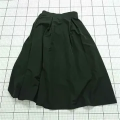 ◇ Θ ナノ・ユニバース nano・universe LB.04 フレアスカート ブラック系 レディースF E  【1511120018565】