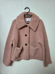 SOUP ピンク 뽀글이 ジャケット 160