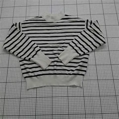 ◇ Θ ナノ・ユニバース nano・universe ボーダーニットプルオーバー Fサイズ レディース E  【1511120018787】