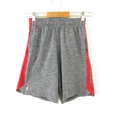 アンダーアーマー UNDER ARMOUR ショートパンツ ハーフ グレー YLG *T366