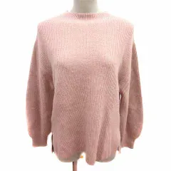 スナイデル SNIDEL ニット セーター 長袖 アンゴラ混 ONE ピンク /YK