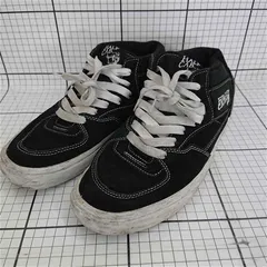 ◇ Θ バンズ VANS ハーフキャブ HALF CAB スエードスニーカー ブラック系 28cm メンズ E  【1511120020681】