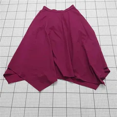 ◇ Θ クミキョク KUMIKYOKU アシンメトリースカート 2サイズ パープル系 レディース E  【1511120021862】