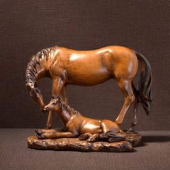 極美品Veronese Design 「母馬と子馬Mare and Foal」 - メルカリ