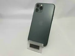 au 【SIMロックなし】MWCC2J/A iPhone 11 Pro 256GB ミッドナイトグリーン au