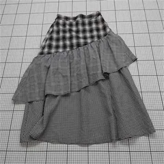 ◇ Θ ジュエティ jouetie チェック切替フリルスカート Mサイズ レディース E  【1511120024399】
