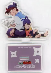 【中古】アクリルスタンド・アクリルパネル 土井先生＆きり丸 アクリルスタンド 「Blu-ray/DVD 劇場版 忍たま乱太郎 ドクタケ忍者隊最強の軍師」 Amazon.co.jp限定購入特典