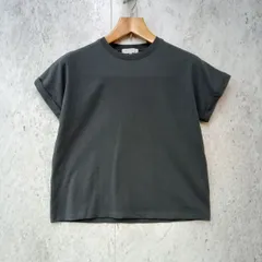 A DAY IN THE LIFE アデイインザライフ Tシャツ フレンチスリーブ クルーネック カットソー ダークグリーン Mサイズ ◎_□〇