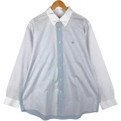 古着 ブルックスブラザーズ Brooks Brothers Est.1818 MADISON 長袖 クレイジーパターン ボタンダウンシャツ XL メンズXL相当/eaa605919