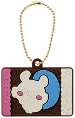 【中古】食玩 キーホルダー 4.モモンガ 「ちいかわ キャラパキ ラバマスつきVer.」