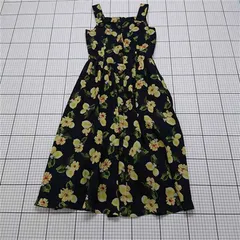 ◇ ⊂ ワンピース クイーンズコート QUEENS COURT 花柄ワンピース ネイビー系 レディース0 E  【1512100001959】