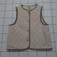 ◇ Θ サマンサモスモス Samansa Mos2 キルティングベスト ベージュ系 レディース E  【1512100001744】
