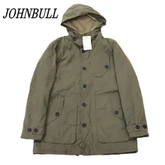【タグ付】JOHNBULL ジョンブル モッズコート LL ナイロン 16535XIA KHK/カーキ