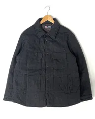 CHAPS ラルフローレン チャコール ウール シャツ ジャケット L