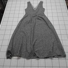 ◇ ⊇ ワンピース ラジエム gemme ノースリーブワンピース グレー系 Lサイズ レディース E  【1512100003120】