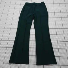 ◇ Θ アズールバイマウジー AZUL BY MOUSSY フレアパンツ ダークグリーン系 L レディース E  【1512100003076】