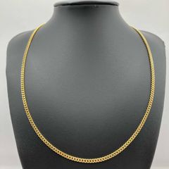 K18YGネックレス.55㌢/15.85㌘ | Mercari