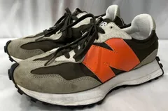 new balance ニューバランス スニーカー MS327BE 26cm メンズ カーキ オレンジ
