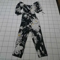 ◇ ⊂ アナ・グローバー × エイチアンドエム H&M 花柄オールインワン レディース EUR36 E  【1512100013228】