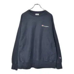 Champion チャンピオン REVERSE WEAVE リバースウィーブ スウェット ネイビー(メンズ LARGE)中古 古着 V9919