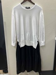 BLACK COMME des GARCONS 21SS ポリ縮 ワンピース - メルカリ