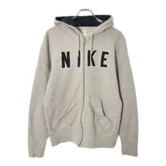 NIKE ナイキ フルジップ スウェットパーカー グレー(メンズ S)中古 古着 V9987