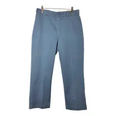 90年代 USA製 Dickies ディッキーズ 874 ワークパンツ ネイビー(メンズ W36 L29)中古 古着 X0009