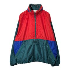L.L.Bean ハーフジップ ナイロンジャケット 短丈 アウトドア M - メルカリ