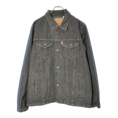 Levi's リーバイス デニムジャケット ブラック(メンズ M)中古 古着 X0108