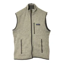 patagonia パタゴニア ベターセーター フリースベスト アウトドア グレー(メンズ S)中古 古着 X0109