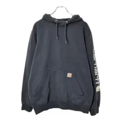 Carhartt カーハート スウェットパーカー ネイビー(メンズ M)中古 古着 X0515