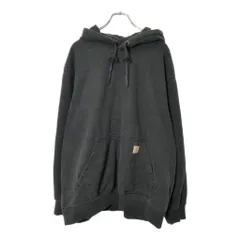 Carhartt カーハート スウェットパーカー ブラック(メンズ XL)中古 古着 X0520