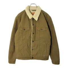 Levi's リーバイス ボア トラッカージャケット ライトブラウン(メンズ M)中古 古着 X0536