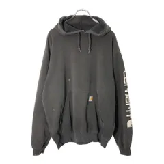 Carhartt カーハート スウェットパーカー ブラック(メンズ L)中古 古着 X0563