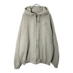 Carhartt カーハート フルジップスウェットパーカー 大きいサイズ グレー(メンズ 2XL)中古 古着 X0565